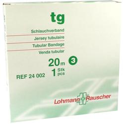 Verpackung eines Schlauchverbands der Marke Lohmann & Rauscher.